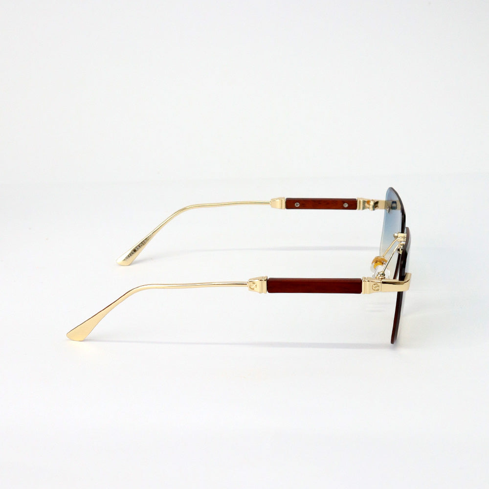 Cartier Rimless Metal Sunglasses