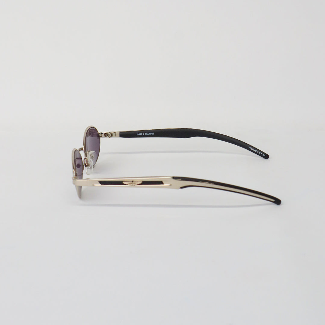 Aurelia Round – OGIS Gold Metal Sunglasses