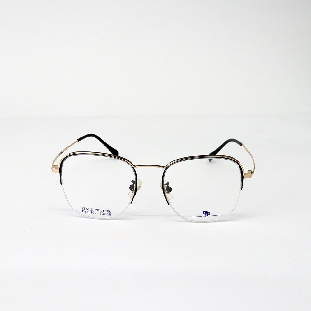 Unisex Metal Frame Gold