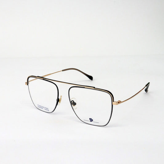 Unisex D-Shape Metal Frame