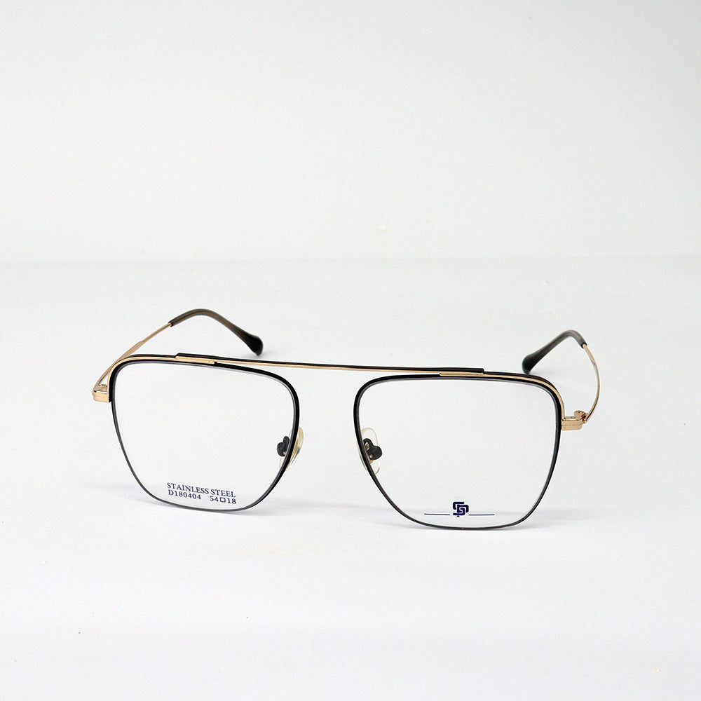 Unisex D-Shape Metal Frame