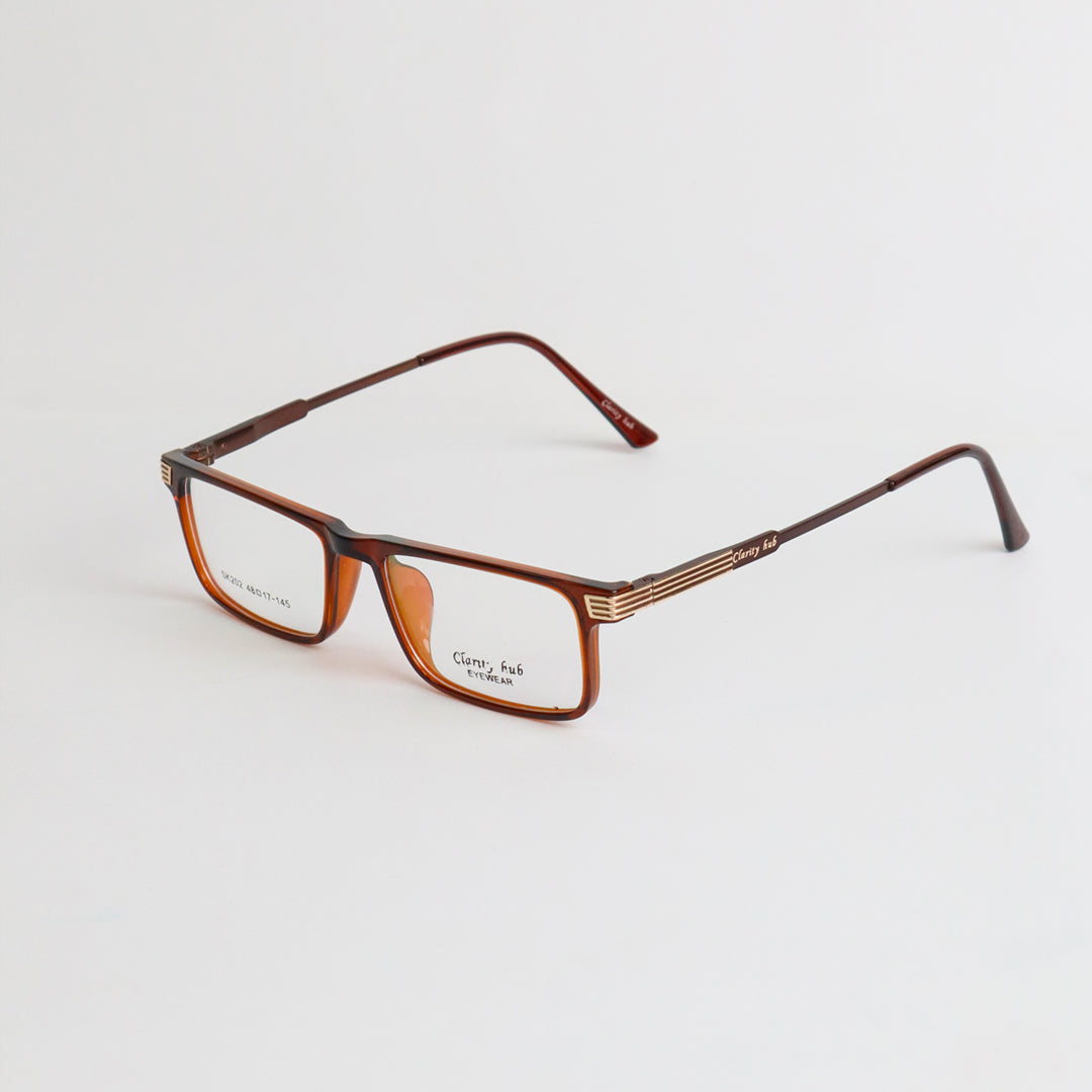 Clarity Hub Axis – Rectangular Optical Frame