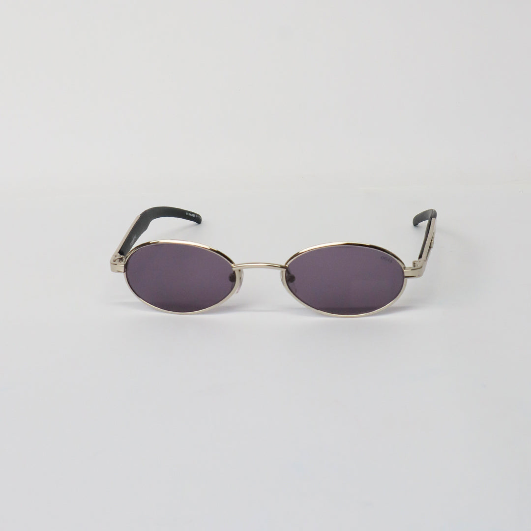 Aurelia Round – OGIS Gold Metal Sunglasses