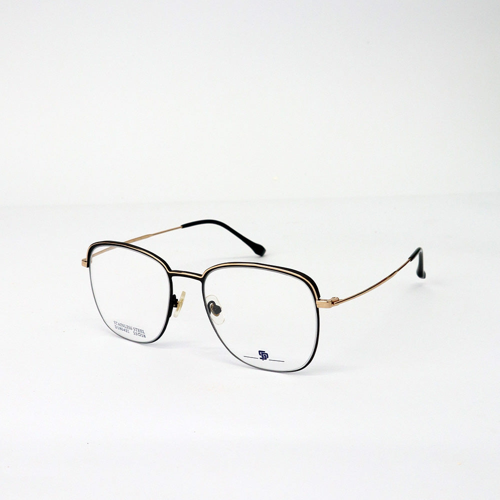 Unisex Metal Frame Gold