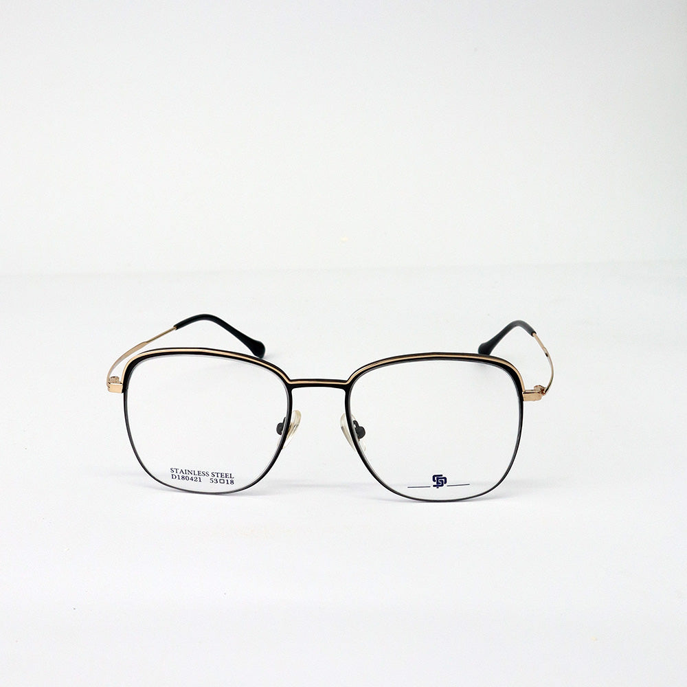 Unisex Metal Frame Gold