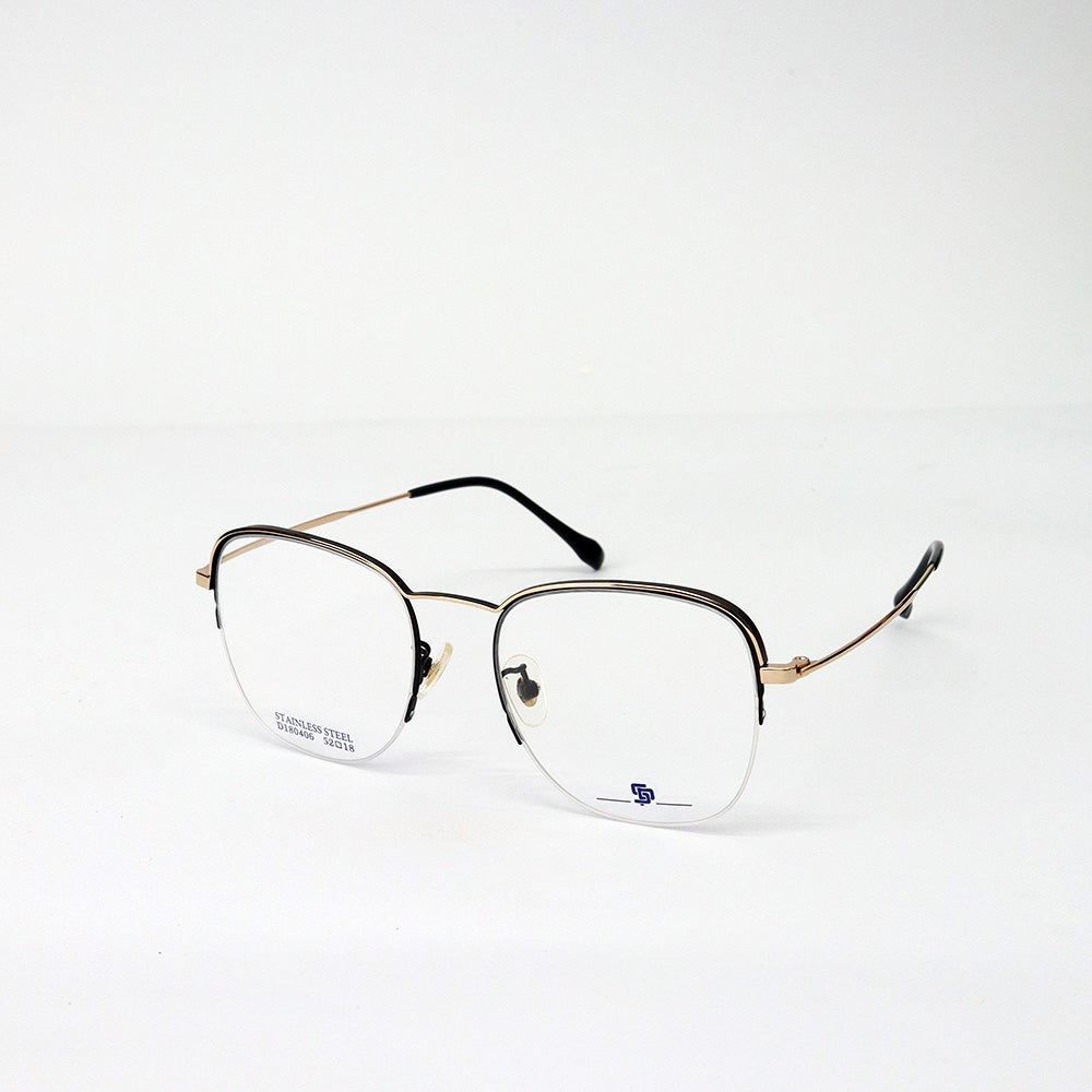 Unisex Metal Frame Gold