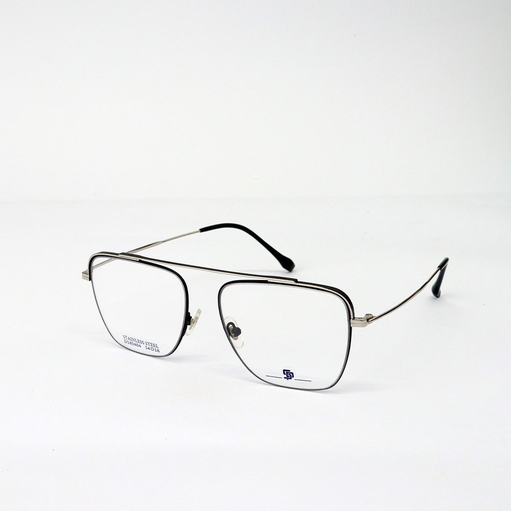 Unisex D-Shape Metal Frame