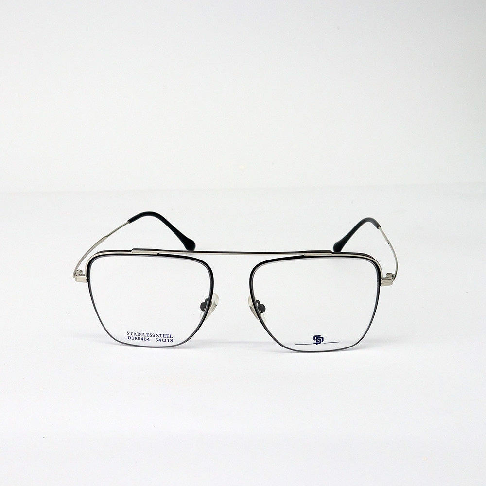 Unisex D-Shape Metal Frame