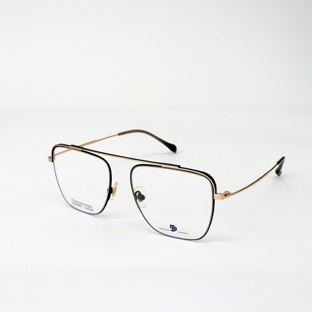 Unisex D-Shape Metal Frame